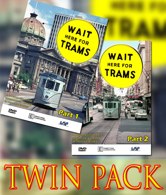 Wait Here For Trams - 1 & 2 TWIN PACK (DVD SET)
